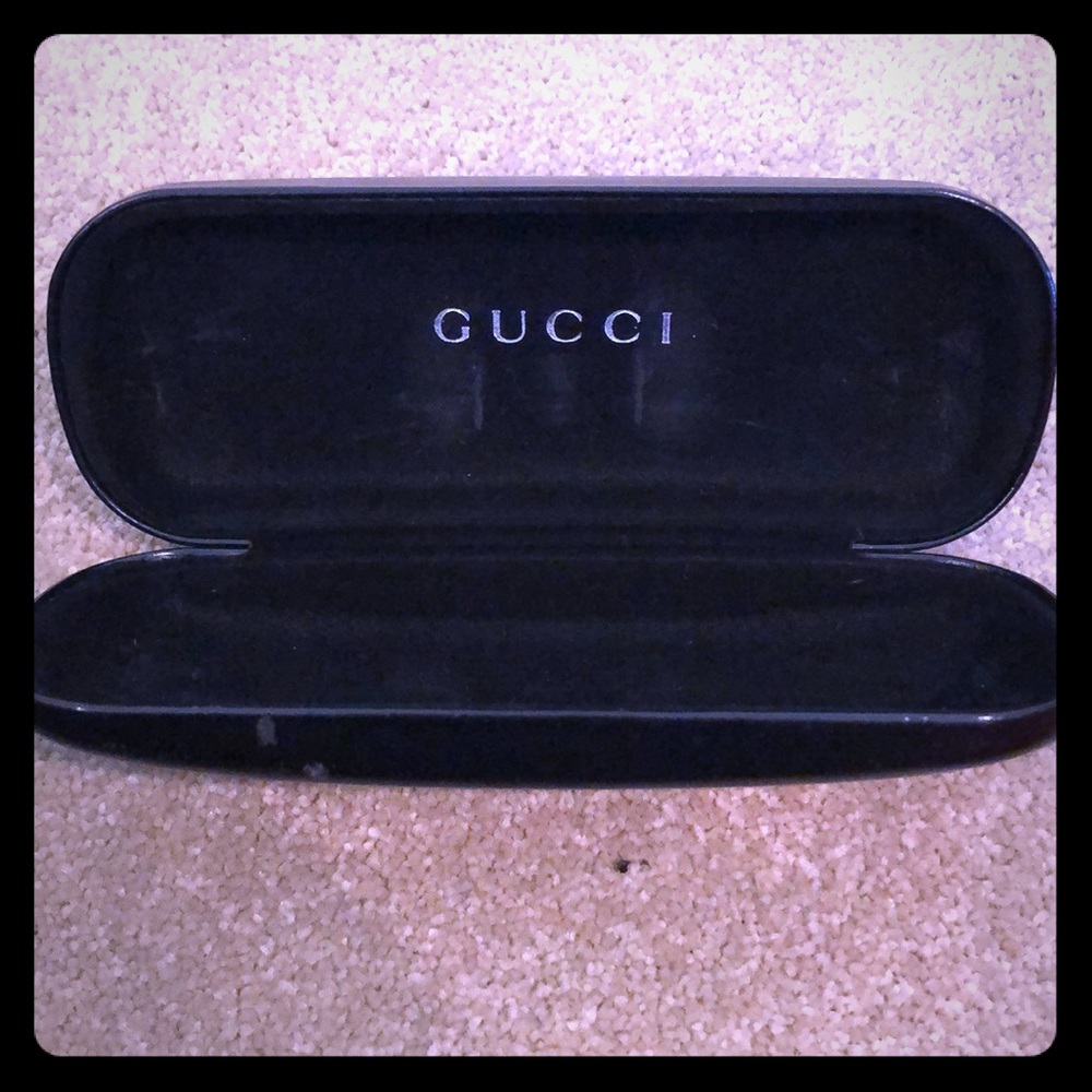 Gucci Black sunglass holder